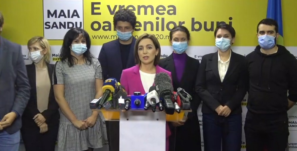 Maia Sandu acuză autoritățile că au închis ochii la fraude. Lidera PAS mulțumită de mobilizarea alegătorilor